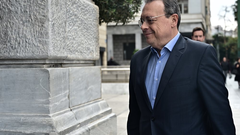 Συνάντηση Σ. Φάμελλου με τη Διοίκηση της Εθνικής Τράπεζας