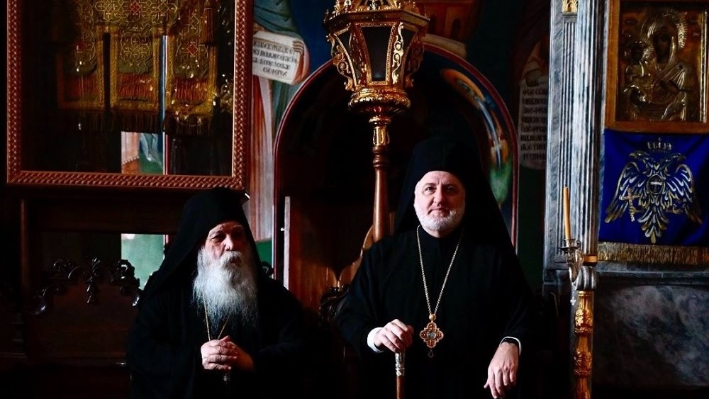 Επίσκεψη Αρχιεπισκόπου Αμερικής κ. Ελπιδοφόρου στο Άγιον Όρος