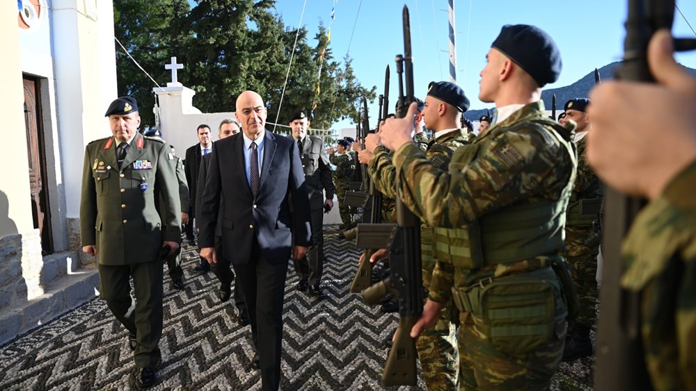 Τη Σύμη επισκέπτεται σήμερα ο Ν. Δένδιας