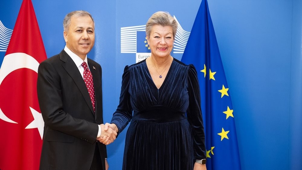 ΕΕ-Τουρκία: Συνάντηση της Επιτρόπου Εσωτερικών Υποθέσεων με τον υπουργό Εσωτερικών της Τουρκίας