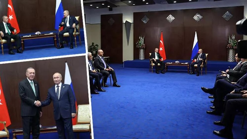 Πούτιν σε Ερντογάν: Να κάνουμε την Τουρκία το μεγαλύτερο κέντρο φυσικού αερίου στον κόσμο