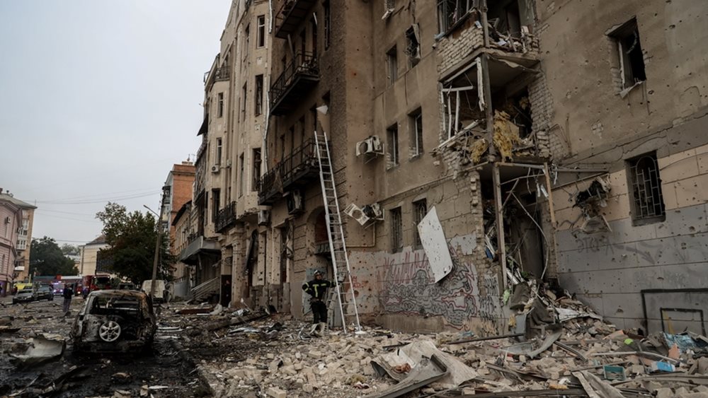 Ουκρανία: Ρωσικό πλήγμα στην περιφέρεια Χαρκόβου