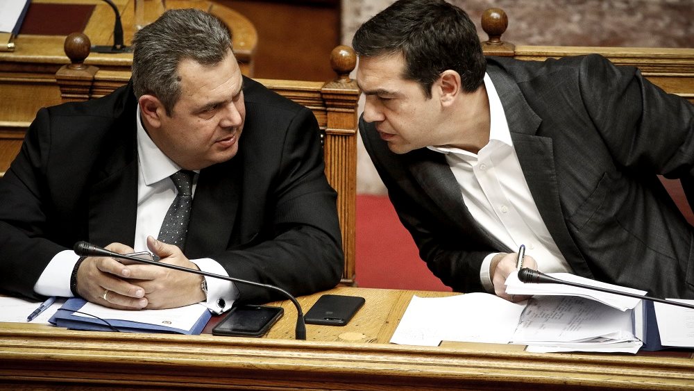 Μήνυμα Τσίπρα σε Καμμένο: Αμα θες φύγε αλλά αν άρεις εμπιστοσύνη, εξυπηρετείς τον Μητσοτάκη