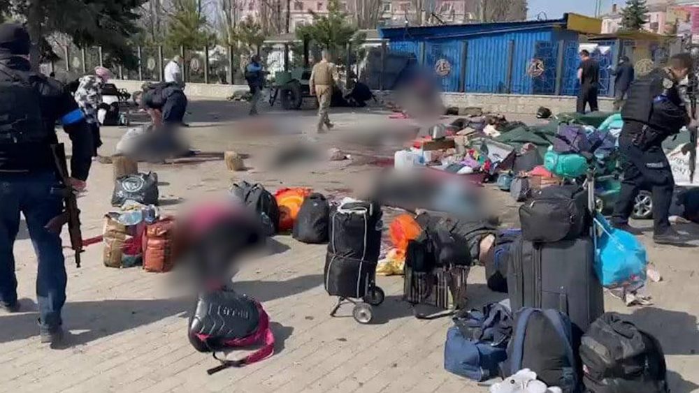Ουκρανία: Ενας χρόνος από την ρωσική επίθεση στον σιδηροδρομικό σταθμό του Κραματόρσκ