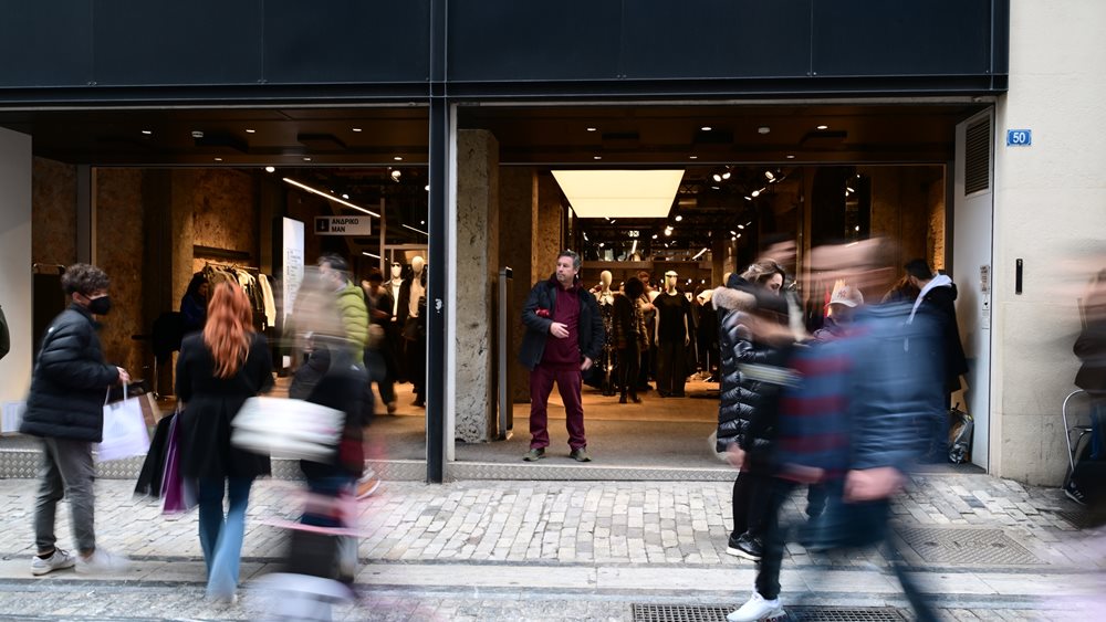 Αύξηση 2,5% του τζίρου στο λιανεμπόριο τον Ιανουάριο