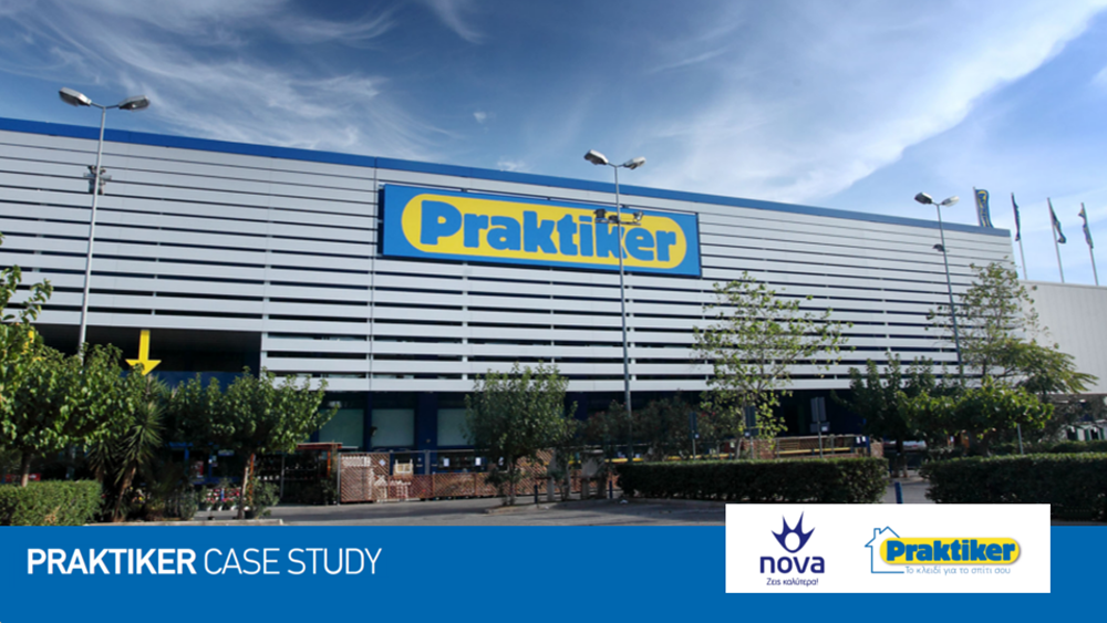 Συνεργασία Nova και Praktiker