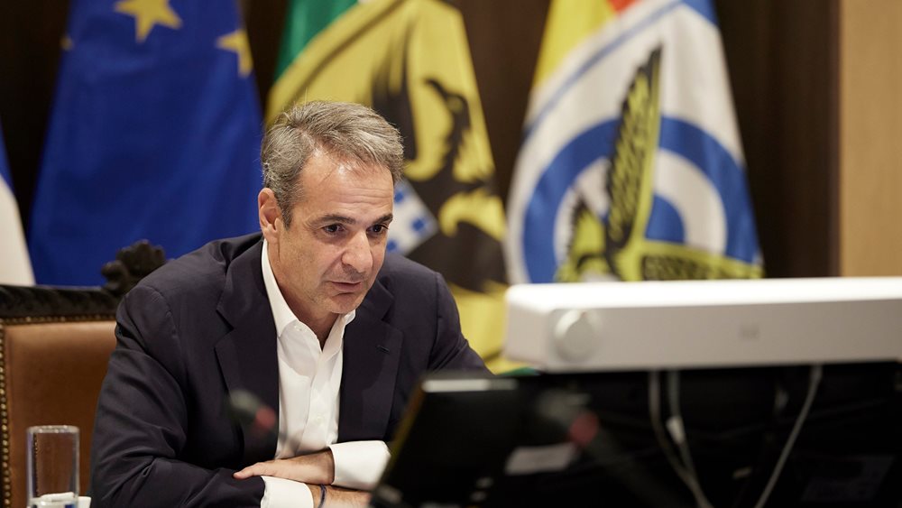 Eπανέλαβε τη στήριξη της Ελλάδας προς την Ουκρανία o Κυρ. Μητσοτάκης