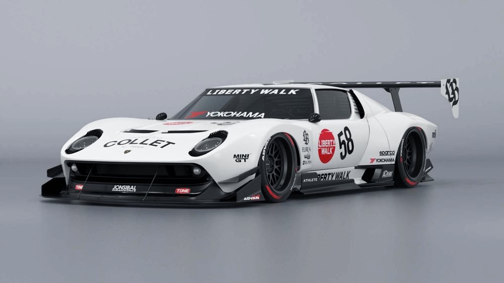 H Liberty Walk τόλμησε να αγγίξει μια Lamborghini Miura και αυτό είναι το αποτέλεσμα