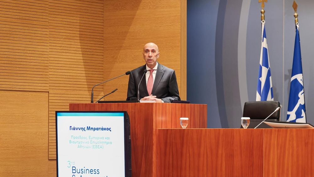Γ. Μπρατάκος: Η Τεχνητή Νοημοσύνη και ο ψηφιακός μετασχηματισμός ανοίγουν μια νέα εποχή για την επιχειρηματικότητα