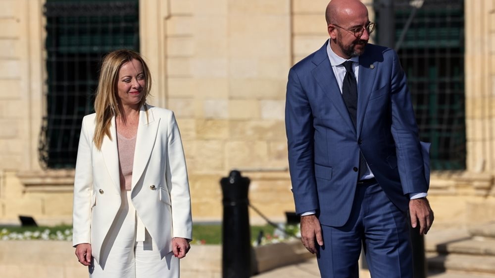 Μελόνι: Στην Μάλτα υπήρξε θέληση για σοβαρή και γρήγορη αντιμετώπιση του μεταναστευτικού