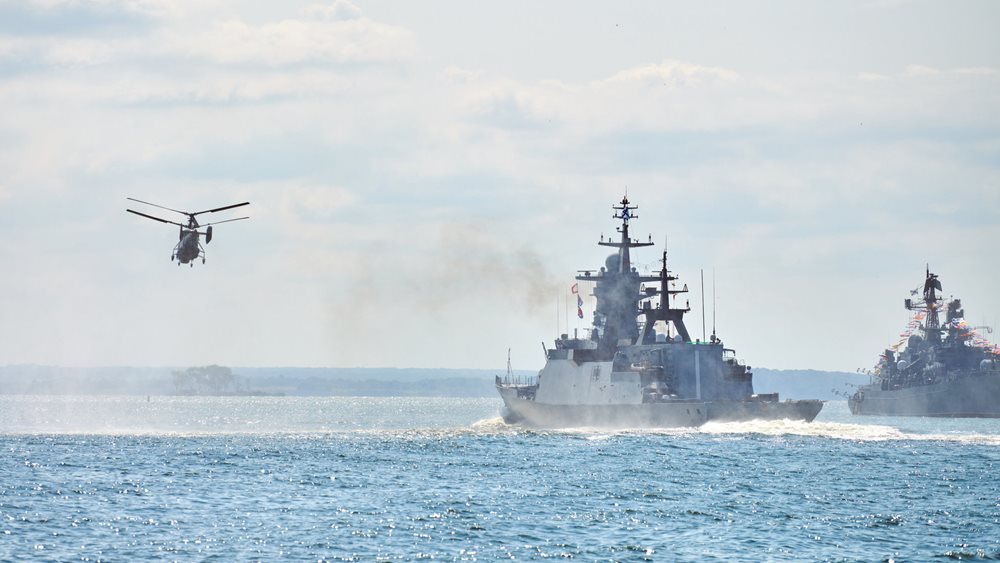 Russian Navy exercises in the Baltic at the same time as NATO Baltops 22 exercise