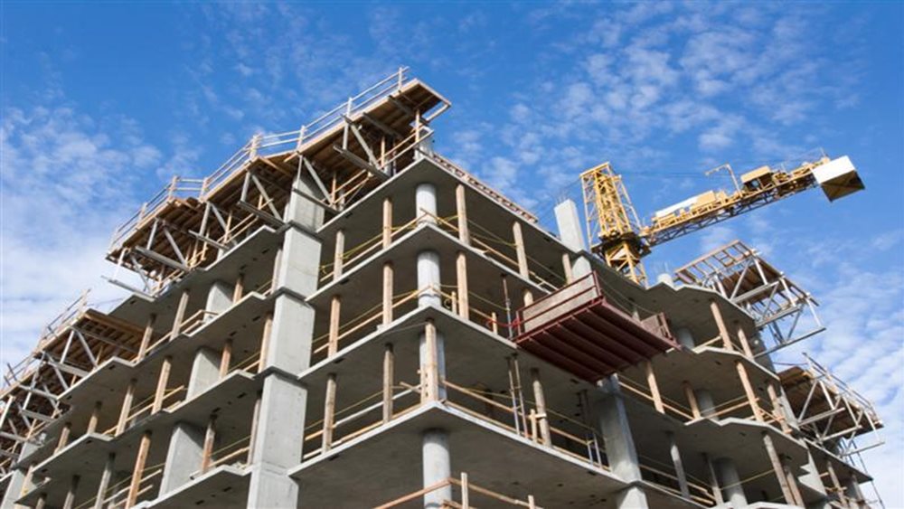 9% increase in the price index of construction materials for new residential buildings