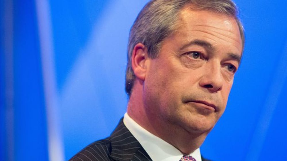 Παραιτήθηκε από την ηγεσία του UKIP ο Farage