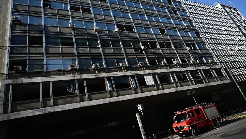 Έκρηξη βόμβας έξω από το υπουργείο Εργασίας