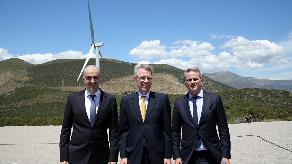 Εγκαινιάστηκε το αιολικό 38,4MW της Nostira στη Φωκίδα