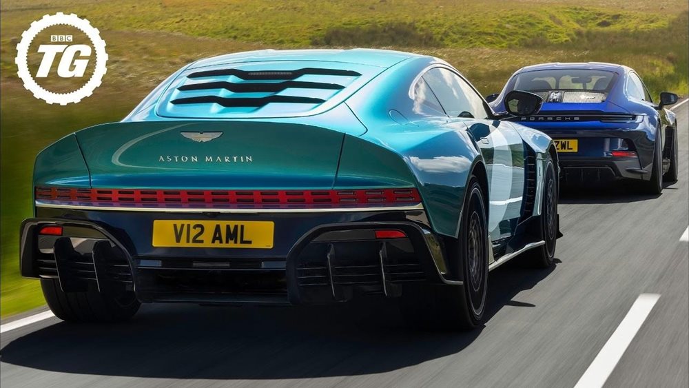 Η μάχη του χειροκίνητου κιβωτίου: Aston Martin Valour εναντίον Porsche 911 S/T