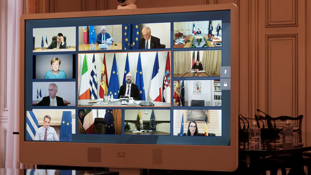 Σύνοδος Κορυφής: Σκληρή κόντρα στην τηλεδιάσκεψη - Ιταλια και Ισπανία βάζουν βέτο στο κοινό ανακοινωθέν
