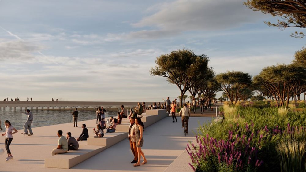 Ανάπλαση Φαληρικού Όρμου: Αλλάζει η εικόνα του παραλιακού μετώπου από το ΣΕΦ μέχρι το Φαληρικό Δέλτα