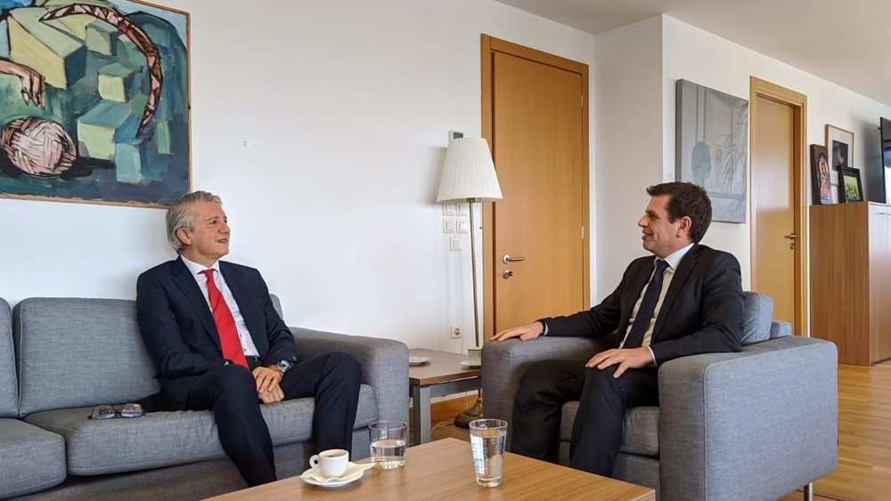 Συνάντηση Δ. Καιρίδη με τον Πρέσβη της Τουρκίας