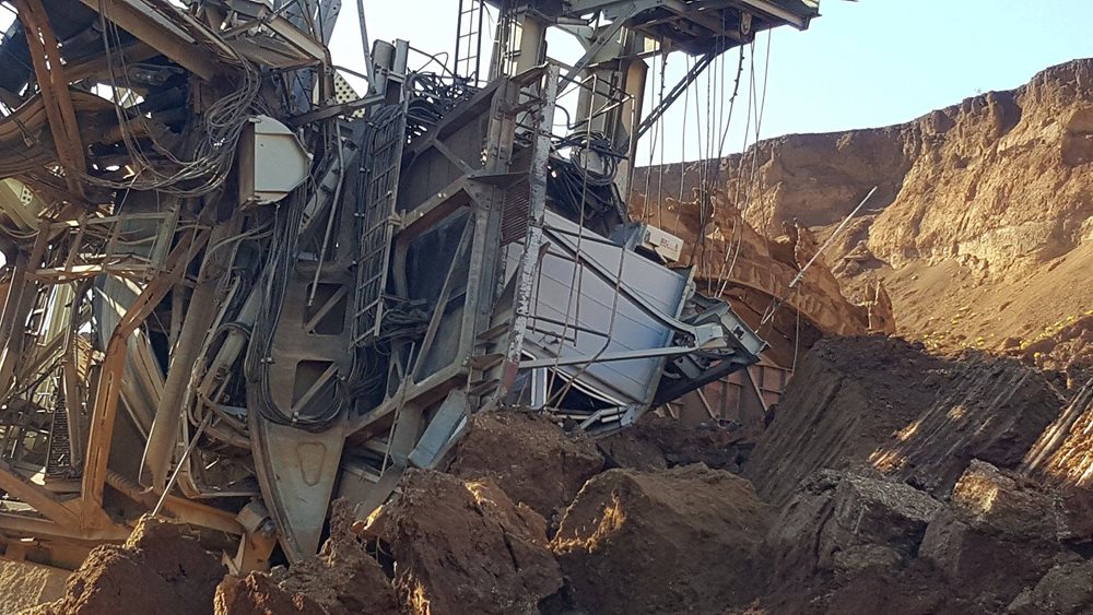 Κοζάνη: Κατολίσθηση μικρής έκτασης στο Ορυχείο Νοτίου Πεδίου
