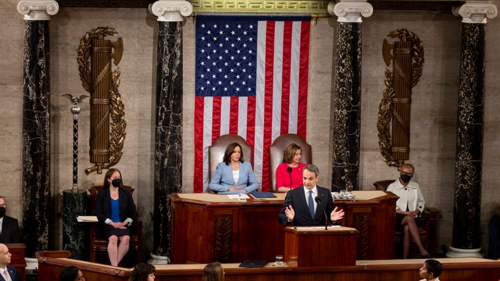 Μητσοτάκης στο Κογκρέσο