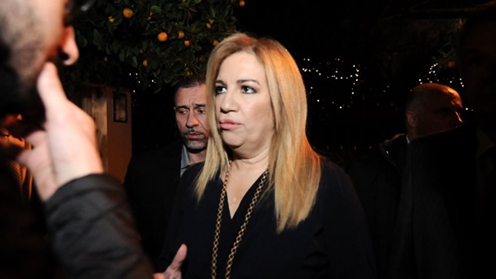 Φ. Γεννηματά: Θα μείνουν με τη λάσπη