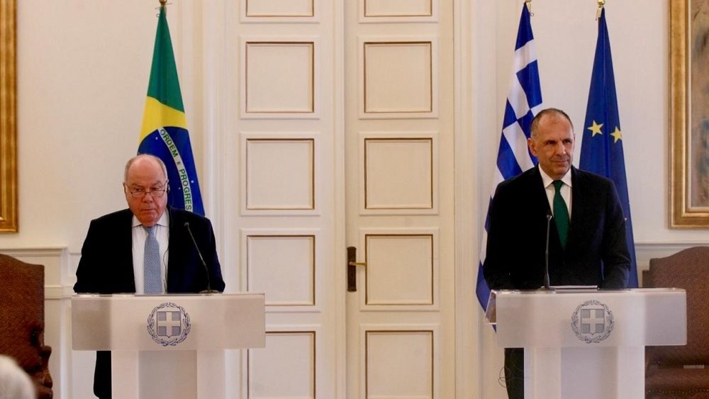Γεραπετρίτης - ΥΠΕΞ Βραζιλίας 13.06.2024