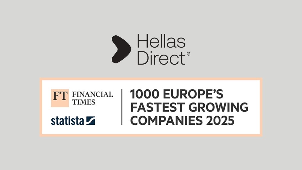 Hellas Direct: Για πέμπτη φορά στη λίστα των Financial Times με τις 1.000 ταχύτερα αναπτυσσόμενες εταιρίες στην Ευρώπη