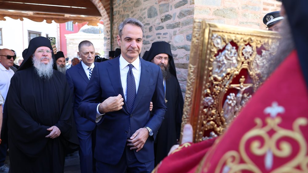 Σχέδιο 100 εκατ. ευρώ για τη στήριξη του Αγίου Όρους ανακοίνωσε ο Κ. Μητσοτάκης
