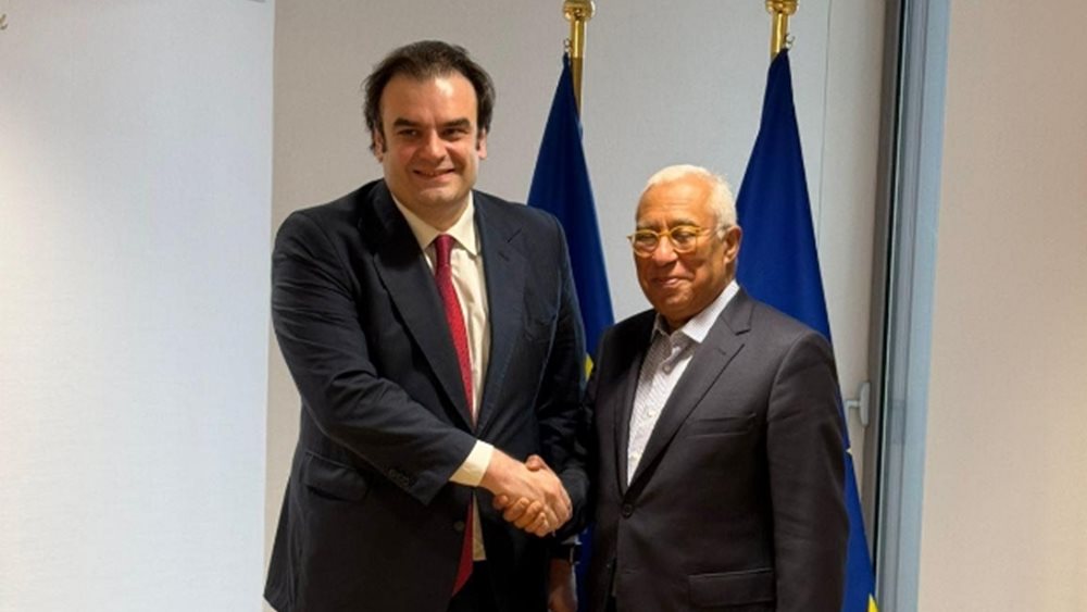 Συνάντηση Κ. Πιερρακάκη με Αντόνιο Κόστα: Σταθερότητα, ανάπτυξη και ανθεκτικότητα οι προτεραιότητες