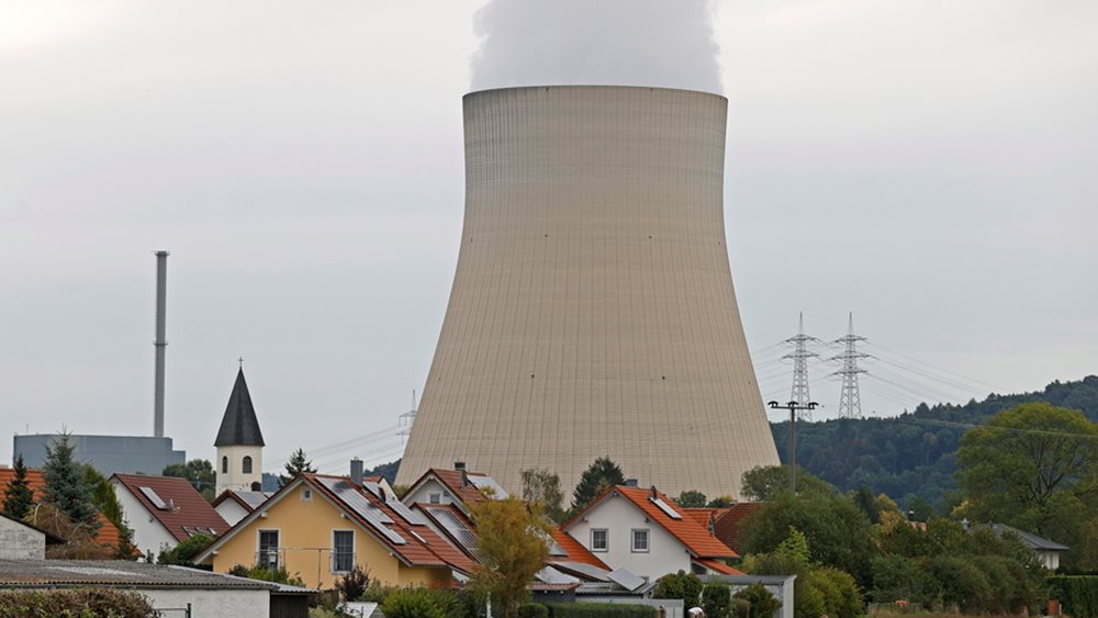 Γερμανία: Παρατάθηκε έως τις 15 Απριλίου η λειτουργία των 3 πυρηνικών σταθμών