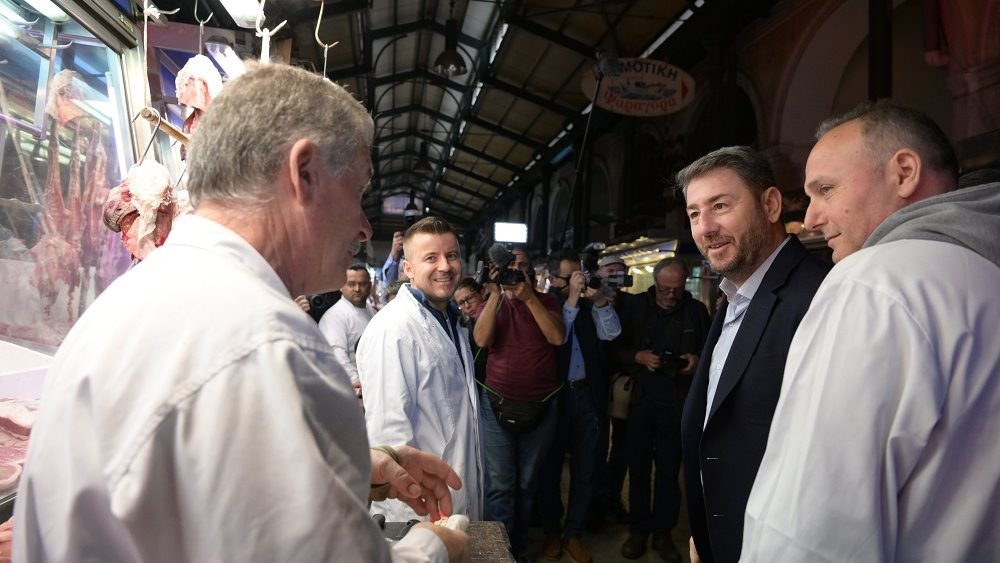 Ανδρουλάκης στη Βαρβάκειο 23.04.2024