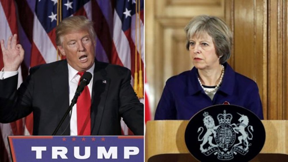Την Παρασκευή θα συναντηθούν Trump-May για το μέλλον των αμερικανοβρετανικών σχέσεων
