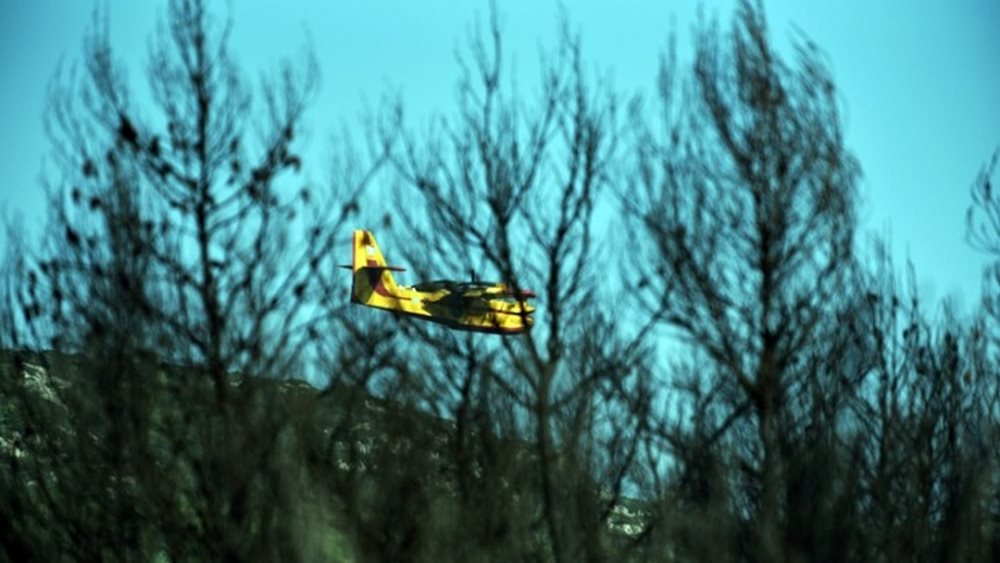 Αγιος Όρος: Σε διάσπαρτες εστίες επιχειρούν οι δυνάμεις της πυροσβεστικής στην φωτιά στην Κερασιά με συνδρομή αεροσκαφών και ελικοπτέρων