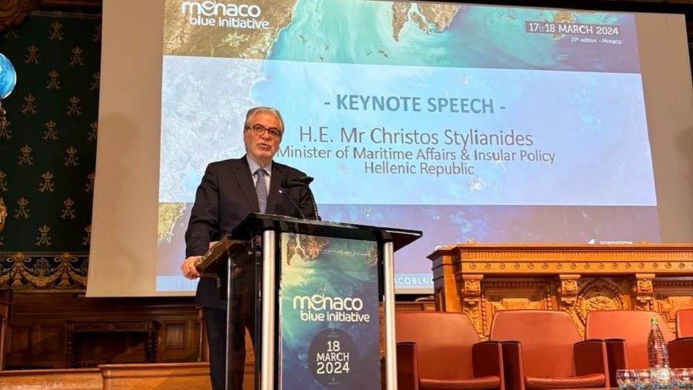Στυλιανίδης - monaco blue initiative 19.03.2024