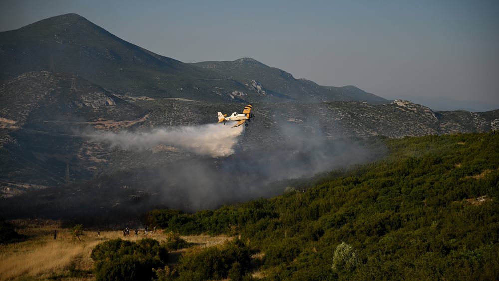 Βελτιωμένη η εικόνα των πυρκαγιών σε Μαγνησία, Λαμία, Ρόδο - Ασφαλής η 111 Πτέρυγα Μάχης