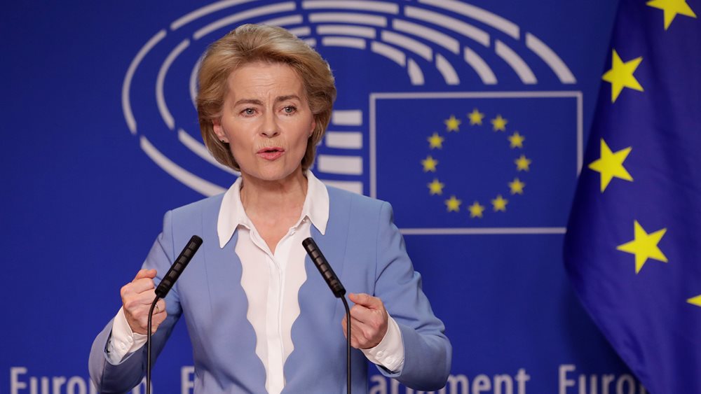 Φον ντερ Λάιεν: Η Ε.Ε. είναι &quot;έτοιμη να συζητήσει&quot; άρση της πατέντας για τα εμβόλια κατά του κορονοϊού