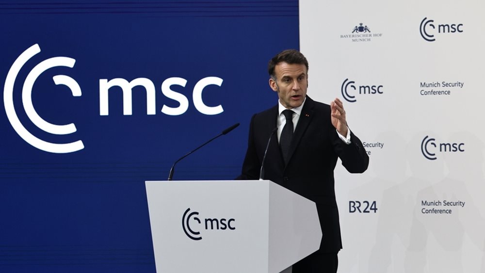 Μακρόν από Μόναχο: Η Ευρώπη πρέπει να εξελιχθεί σε γεωπολιτική δύναμη - Η "απάντηση" στον Βανς