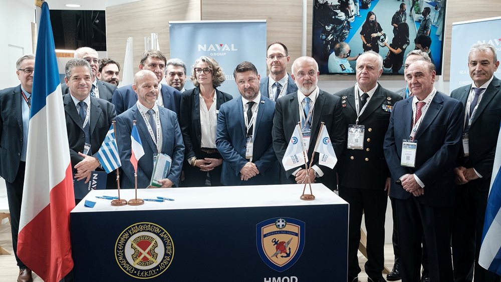 Naval Group: Υπέγραψε πέντε συμβάσεις με ελληνικούς βιομηχανικούς εταίρους