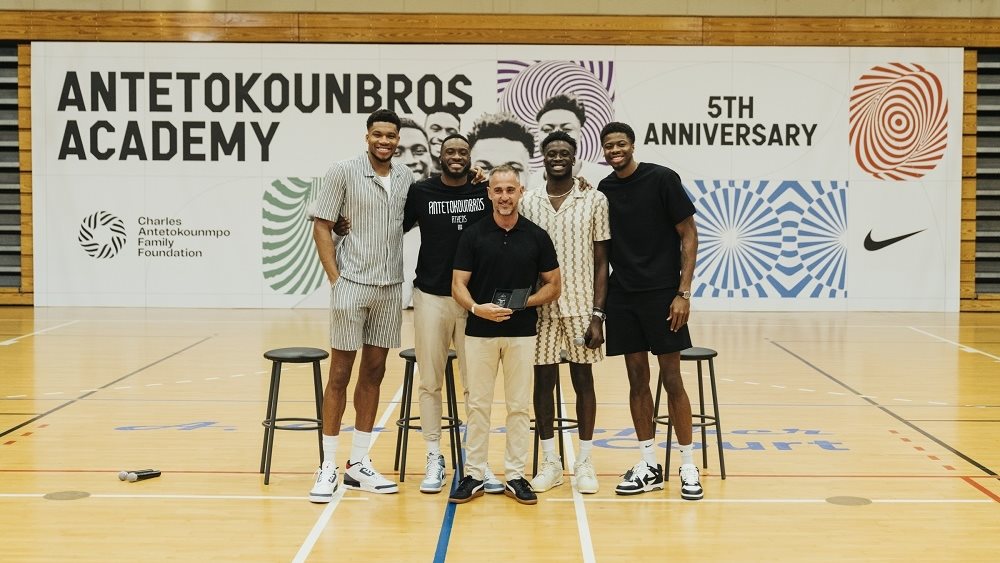 To Kaizen Foundation συνεργάζεται με το Charles Antetokounmpo Family Foundation για την ενίσχυση του έργου της Antetokounmpo Academy
