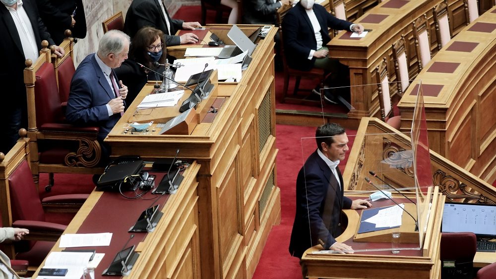 Τσιπρας Μητσοτακης ΝΔ χρεη