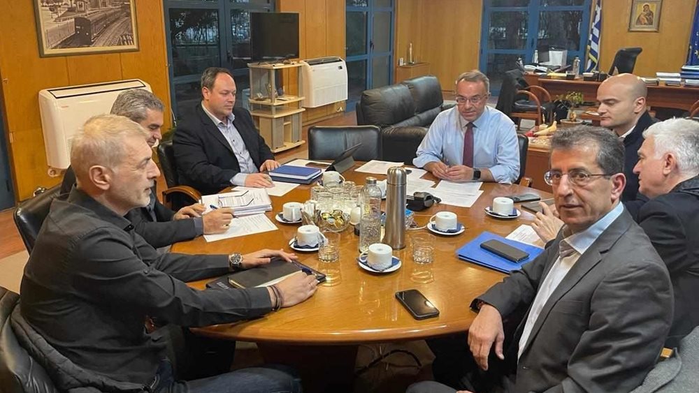 Συνάντηση Χρ. Σταϊκούρα - Γ. Μώραλη: Στο επίκεντρο η υπογειοποίησης του ΗΣΑΠ