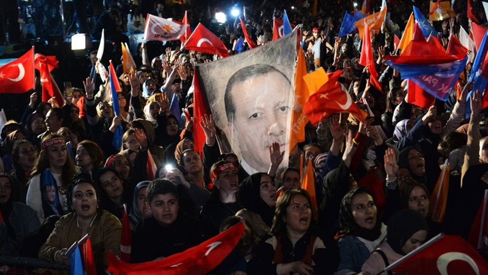 Τουρκια εκλογες υποστηρικτες Ερντογαν