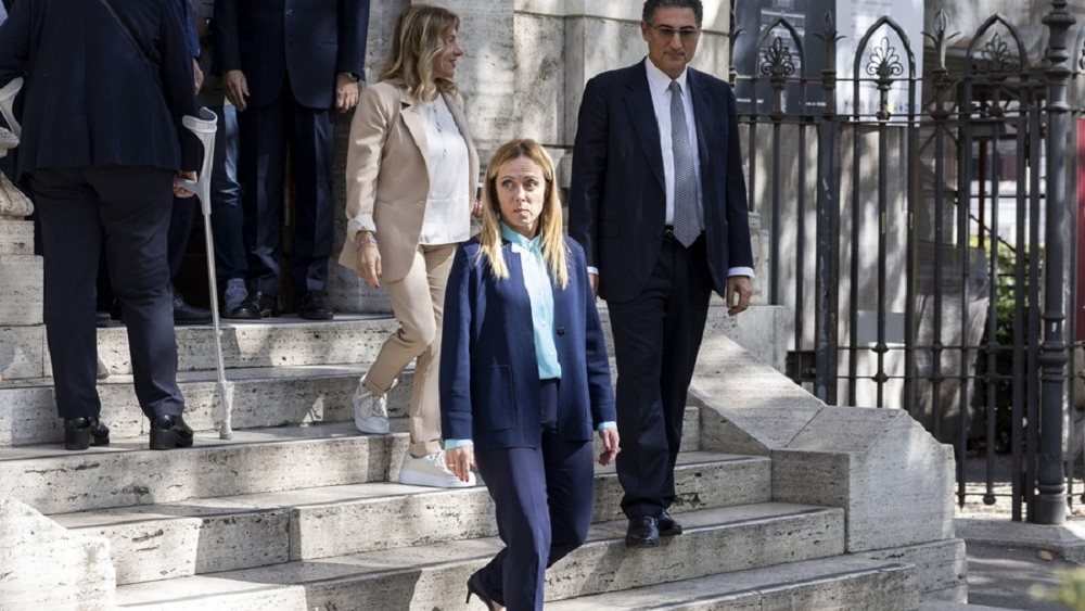 Ιταλία: Επίσκεψη Μελόνι στη συναγωγή της Ρώμης