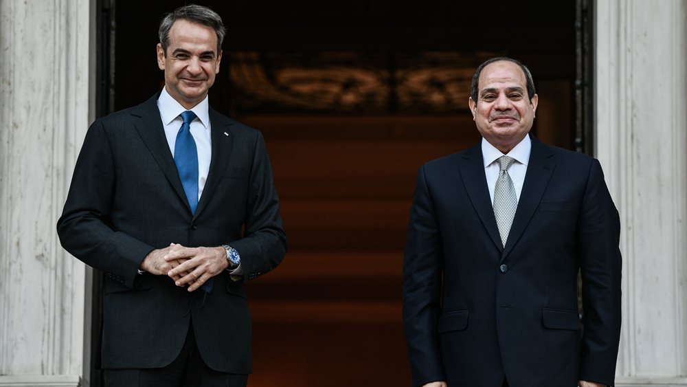 Επικοινωνία Κυριάκου Μητσοτάκη με τον Πρόεδρο της Αιγύπτου
