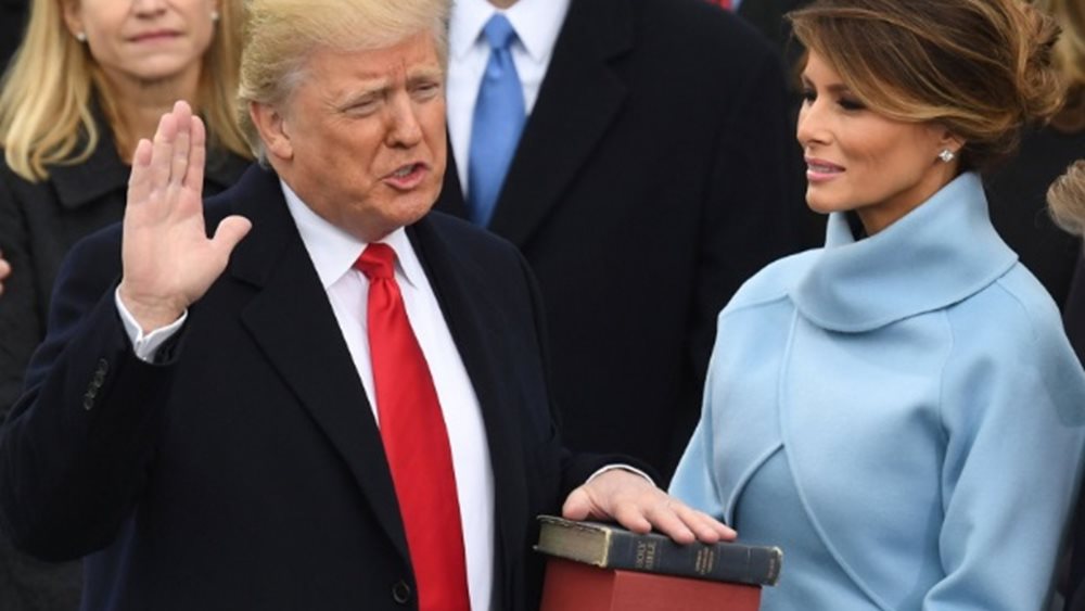 Ορκίστηκε 45ος Πρόεδρος ο Donald Trump