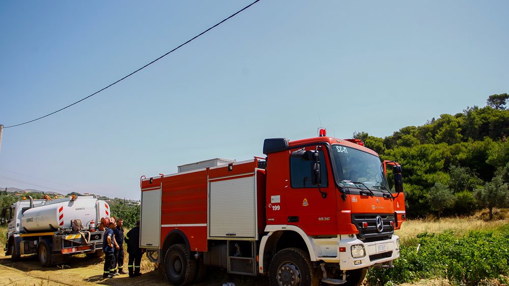 Καλύτερη εικόνα στην Τανάγρα: Ελπίδες για οριοθέτηση της πυρκαγιάς μέσα στη νύχτα