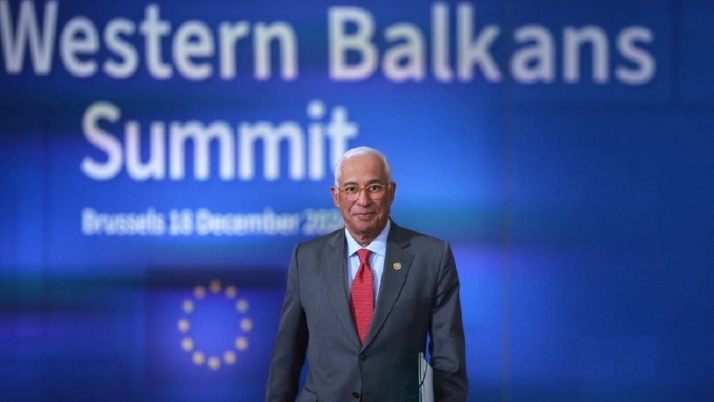 Αντ. Κόστα: “H Διεύρυνση της ΕΕ είναι η πιο σημαντική γεωπολιτική επένδυση για την ειρήνη”