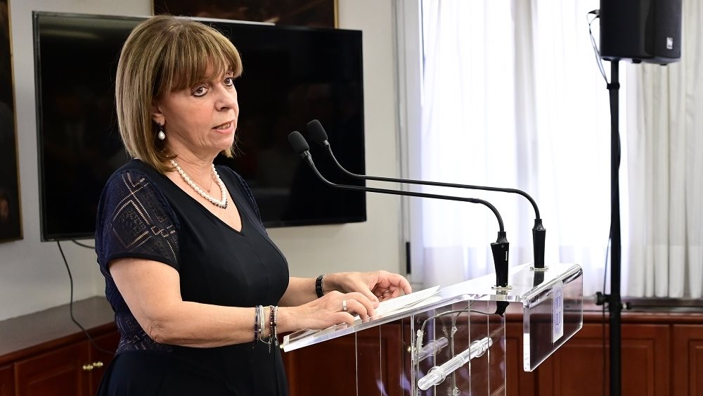 Κ. Σακελλαροπούλου: Σε εκδήλωση του ΣτΕ αναφέρθηκε στην αναγκαιότητα επιτάχυνση της Δικαιοσύνης