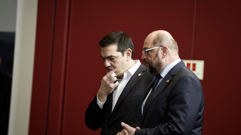 Τσίπρας σε Σουλτς: Να μην χαθεί η ευκαιρία για σχηματισμό Κυβέρνησης